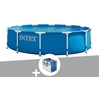 Image de Kit Piscine Tubulaire Intex Metal Frame Ronde 3,66 X 0,76 M