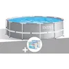 Image de Kit piscine tubulaire Intex Prism Frame ronde 366 x 122 m + 6 cartouches de filtration