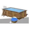 Image de Kit Piscine Bois Gré Marbella 2 4,20 X 2,70 X 1,17 M