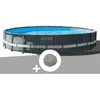 Image de Kit piscine tubulaire Intex Ultra XTR Frame ronde 610 x 122 m + 20 kg de zéolite