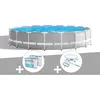 Image de Kit piscine tubulaire Intex Prism Frame ronde 549 x 122 m + 6 cartouches de filtration + Kit dentretien