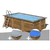 Image de Kit Piscine Bois Gré Marbella 2 4,20 X 2,70 X 1,17 M