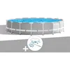 Image de Kit piscine tubulaire Intex Prism Frame ronde 549 x 122 m + Kit dentretien