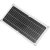 Image de Dilwe Chargeur de panneau solaire 10W 12V USB sortie panneau solaire chargeur de batterie silicium monocristallin alimentation