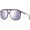 Image de Lunettes de soleil - Helly Hansen - Aviateur - Noir - Protection 100% UVA/UVB - Taille 55-17-140