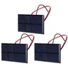 Image de Panneau Solaire - GOTOTOP - 6V 1W - Polyvalent - Idéal pour Bricolage - Résistant aux Intempéries