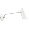 Image de NORTHERN LIGHTING lampe murale applique BIRDY WALL (Blanc / Chrome - Métal)