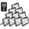 Image de Lot de 10 Projecteurs LED 20W ProLine Blanc chaud 2700K Haute Luminosité - EUROPALAMP - Etanche IP65