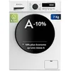 Image de Lave-linge frontal GEDTECH GLL71200WH - 7 Kgs - 1200 tr/mn - 16 programmes - Eco - Intensif - Rapide   Très Faible conso