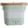 Image de Machine Laver Pliable 4.5 L Mini Machine Laver Portable avec Seau de Drainage YYV