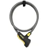 Image de Antivol de vélo - ONGUARD - Akita - Câble 120 cm - 12 mm - Noir
