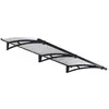 Image de Palram - marquise transparente 91,5x205,5cm argent 701125 - aquila 2050 701125