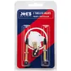 Image de Set 2 valves Joe's Tubeless 40mm rouge
