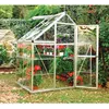 Image de CANOPIA BY PALRAM Serre de jardin Harmony 126 x 185 cm Argent