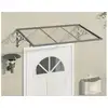Image de Palram - marquise transparente 88x135,5cm gris 702697 - vénus 1350 702697
