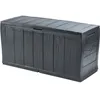 Image de Coffre de jardin Keter Sherwood 270L anthracite placard universel