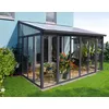Image de Pergola Fermée 11.8m² Gris Anthracite Palram 703708