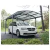 Image de Palram - carport 14.4m² gris anthracite 701945 - atlas 5000 701945
