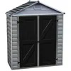 Image de PALRAM Abri de jardin Skylight 16 m² - Aluminium et polycarbonate - Gris