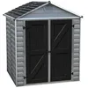 Image de PALRAM Abri de jardin Skylight 27 m² - Aluminium et polycarbonate - Gris