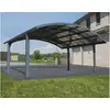 Image de Palram - carport double 28.6m² gris anthracite 704950 - arizona breeze 5000 704950