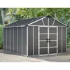 Image de Abris De Jardin 11.7m² Gris Avec Base Palram 705161