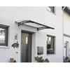 Image de Canopia Marquise de porte Altair 1505 x 915 cm Grise