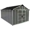 Image de Abri De Jardin 11x17.2 Pieds Gris Anthracite Avec Plancher Palram 705723