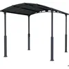 Image de Carport spécial camping-car en aluminium et polycarbonate Alpine 4.35 x 3.52 m
