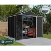 Image de Canopia Abri de jardin Rubicon 42m² Gris