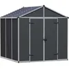 Image de Canopia Abri de jardin Rubicon 54 m² Gris