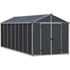 Image de Abri de jardin en polycarbonate et aluminium Rubicon 14.2m²