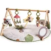 Image de Tapis D'éveil Boho Chic, Tapis De Jeu Pour Bébé, Arche De Jouets En Bois - Des La Naissance
