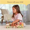 Image de Tiny Love, Train A Empiler En Bois, A Partir De 18 Mois, Boho Chic