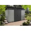 Image de Abri Jardin Resine - Brossium® Monopente 117 - 7,4m² - Gris