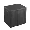 Image de Coffre de Jardin 113L Résine Gris Anthracite City KETER