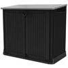 Image de Coffre De Jardin En Résine Multifonctions 880 L - Noir (sans Vérins)