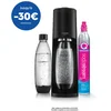 Image de Machine à eau pétillante TERRA + 2 bouteilles 1L noire SODASTREAM
