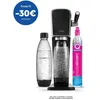 Image de Machine à soda et eau pétillante SODASTREAM - ART Noire - 2 bouteilles compatible lave-vaiselle - 1 recharge de gaz 60L