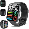 Image de Montre Connectée Femme Homme Avec Appel Bluetooth 195 Smartwatch 110+ Modes Sportifs Avec Cardiofréquencemètre Sommeil Po