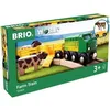 Image de Train des Animaux de la Ferme - BRIO - Circuit en bois - Ravensburger - Mixte dès 3 ans