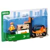 Image de Brio World Chariot Elevateur - Accessoire Aimanté Pour Circuit De Train En Bois