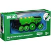 Image de Locomotive Verte Puissante à Piles - BRIO - Circuit de train en bois - Accessoire son & lumière - Dès 3 ans