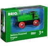 Image de Locomotive à pile bi-directionnelle verte BRIO - Circuit de train en bois - Ravensburger - Dès 3 ans