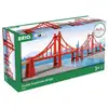 Image de Brio World Double Pont Suspendu - Accessoire Pour Circuit De Train En Bois - Ravensburger - Mixte Des 3 Ans - 33683
