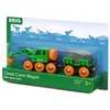 Image de Brio World Wagon Grue Ingénieux - Accessoire Aimanté Pour Circuit De Train En Bois