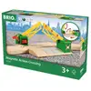 Image de Brio World Passage A Niveau Magnétique - Accessoire Pour Circuit De Train En Bois