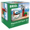 Image de Brio World Signal Cloche Magnetique - Accessoire Pour Circuit De Train En Bois