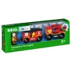 Image de Camion De Pompiers Son Et Lumiere Brio - Ravensburger - Lance A Incendie - Mixte - Des 3 Ans - 33811