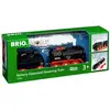 Image de Brio World Locomotive A Piles A Vapeur - Accessoire Circuit De Train En Bois Avec Vraie Vapeur ! - Ravensburger - Des 3 Ans - 33